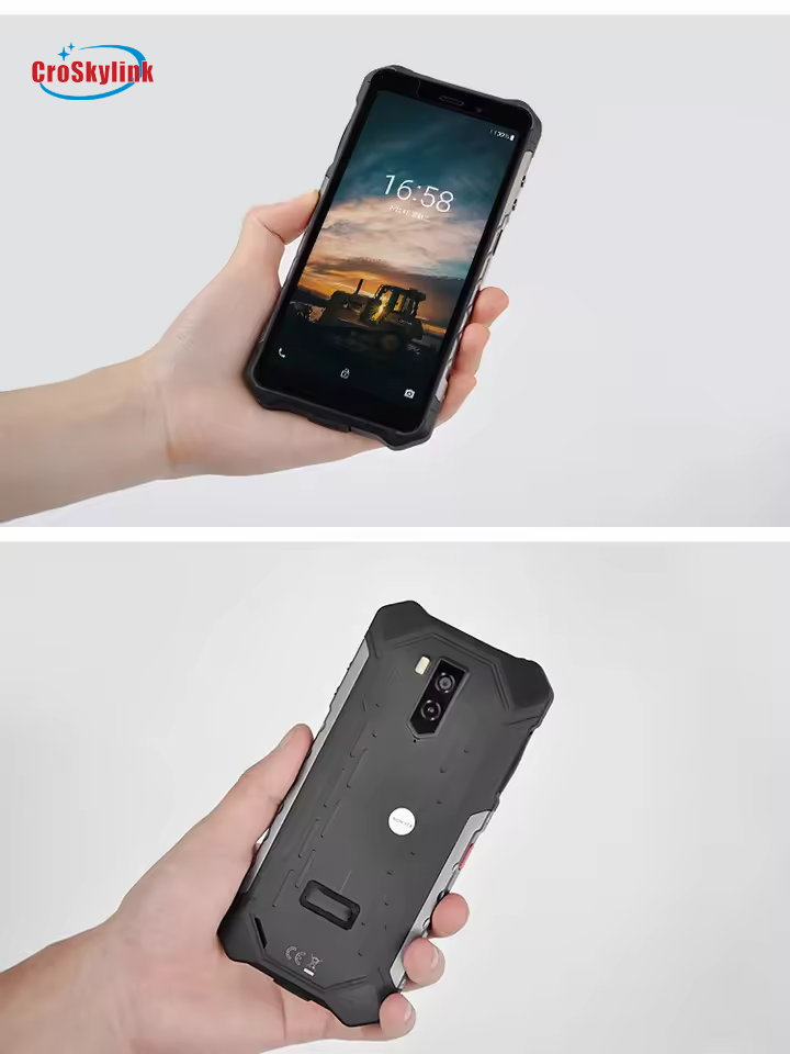 CS-A6-2026 Rugged IP68 Waterproof Shockproof Walkie Talkie Android 15 NFC Touch Screen Phone