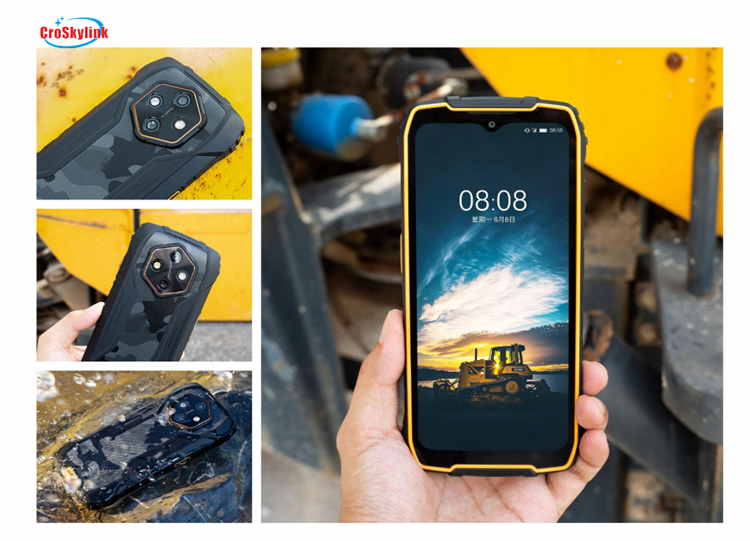 CS-M3-2026 Waterproof Industrial Mobile Phone NFC IP68 Rugged Smartphone Android 15 2026 New Version 10000mAh with Dual Standby