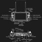 Croskylink CS-T20 Industrial Handheld Controller Aluminum 1200g 8-Inch IPS Display Ground Control Station Gcs Remote System