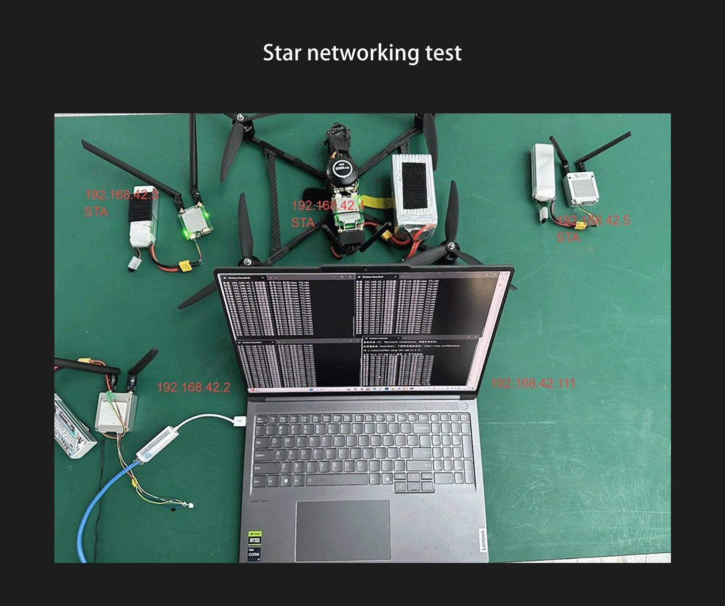 Croskylink CS-RW10 Remote Control Handheld Ground Station Digital Graphic Integrated Windows 10 20km Remote Controller