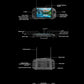 Croskylink CS-RQ10 Handheld Ground Station for Robotics High-Brightness Screen Digital Image Transmission Controller