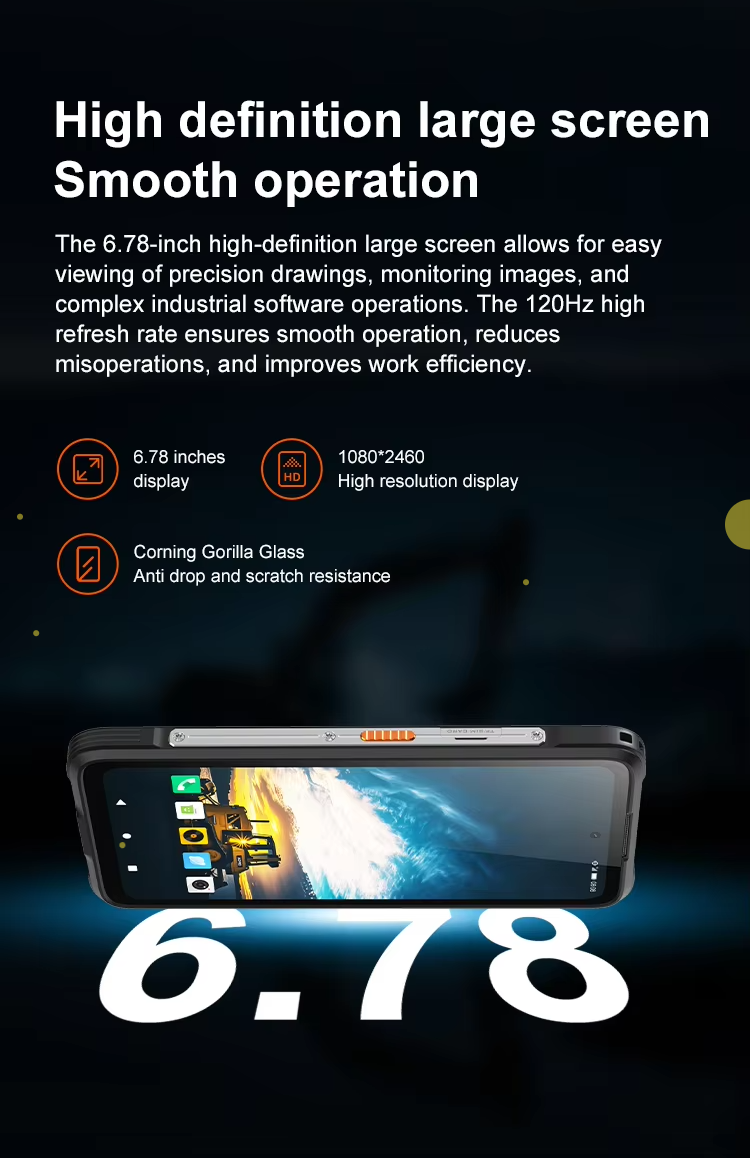 CS-A29U HD 13MP Night Vision Waterproof Dustproof Shockproof Rugged Phone 6000mAh 6.78 2.7GHz Cellphone 64MP Main Camera 5g Smartphone