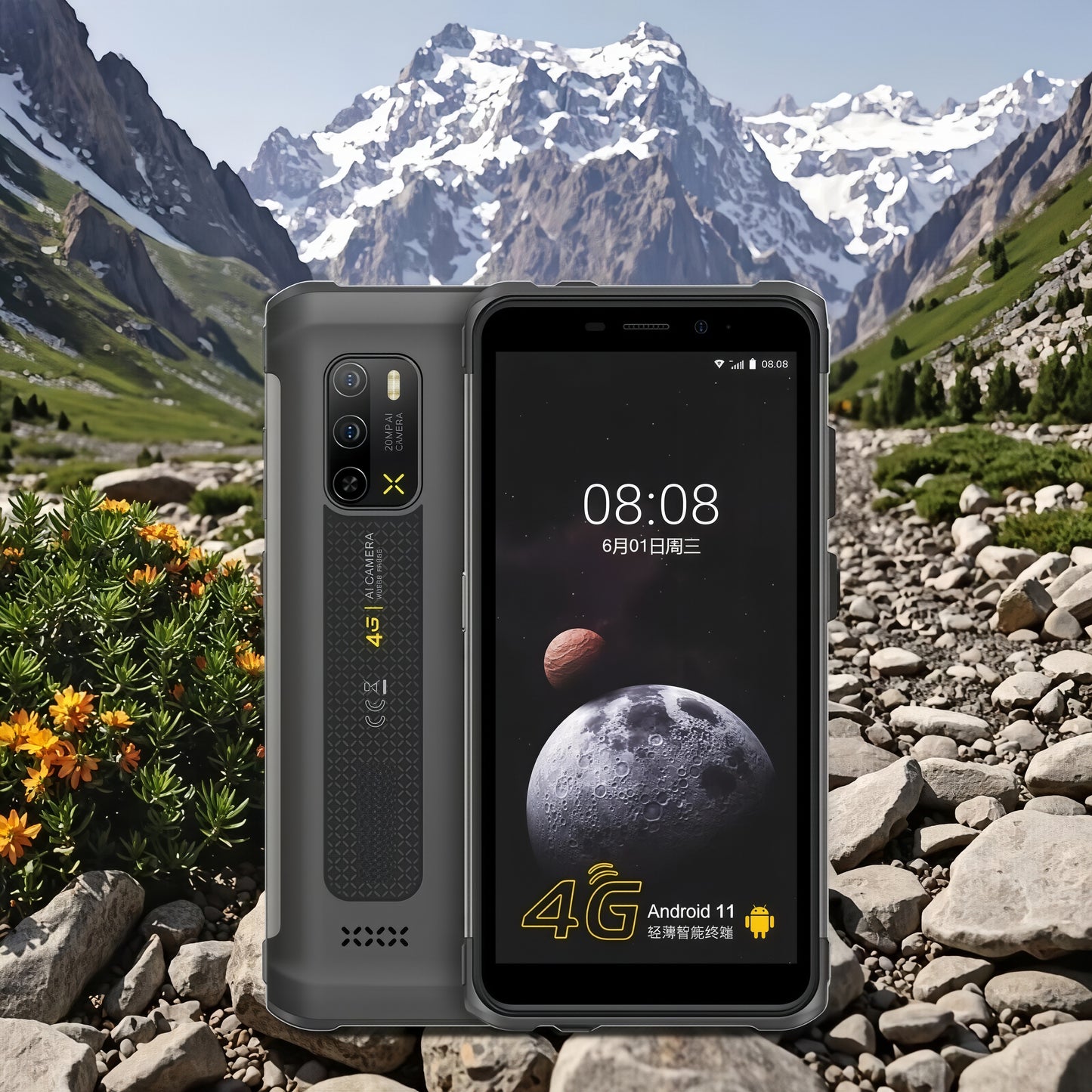 CS-A13 IP68 Rugged Android Smart Phone Waterproof Shockproof Dustproof Rug Smartphone