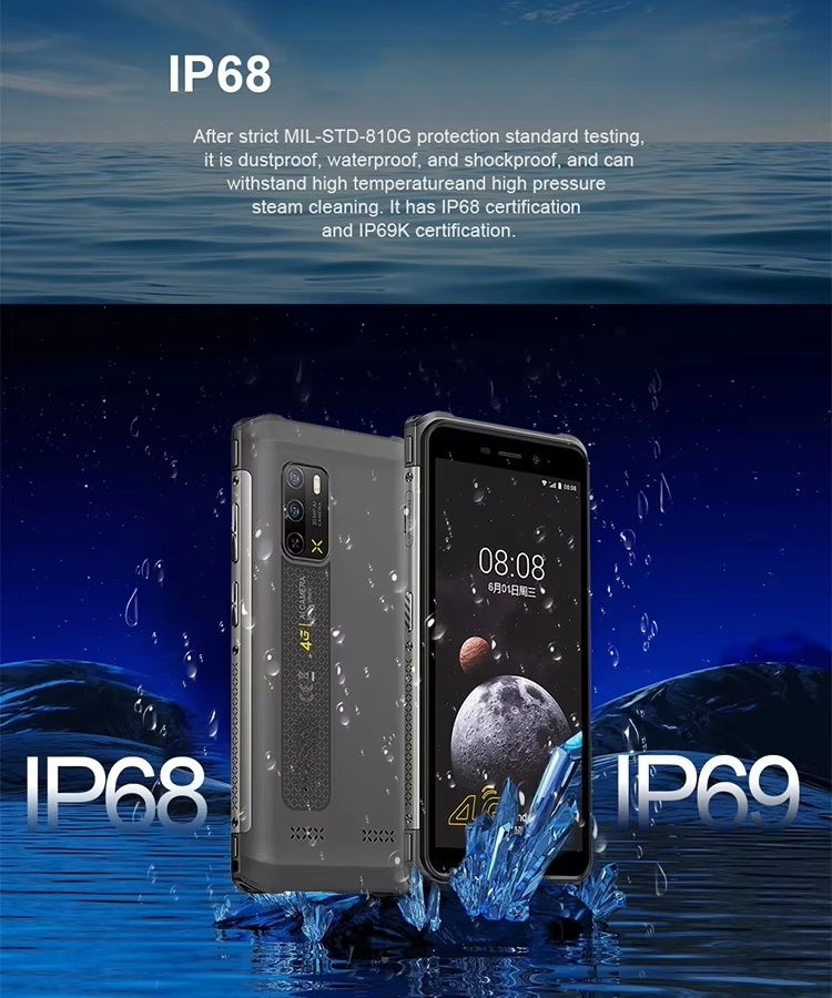 CS-A13 IP68 Rugged Android Smart Phone Waterproof Shockproof Dustproof Rug Smartphone
