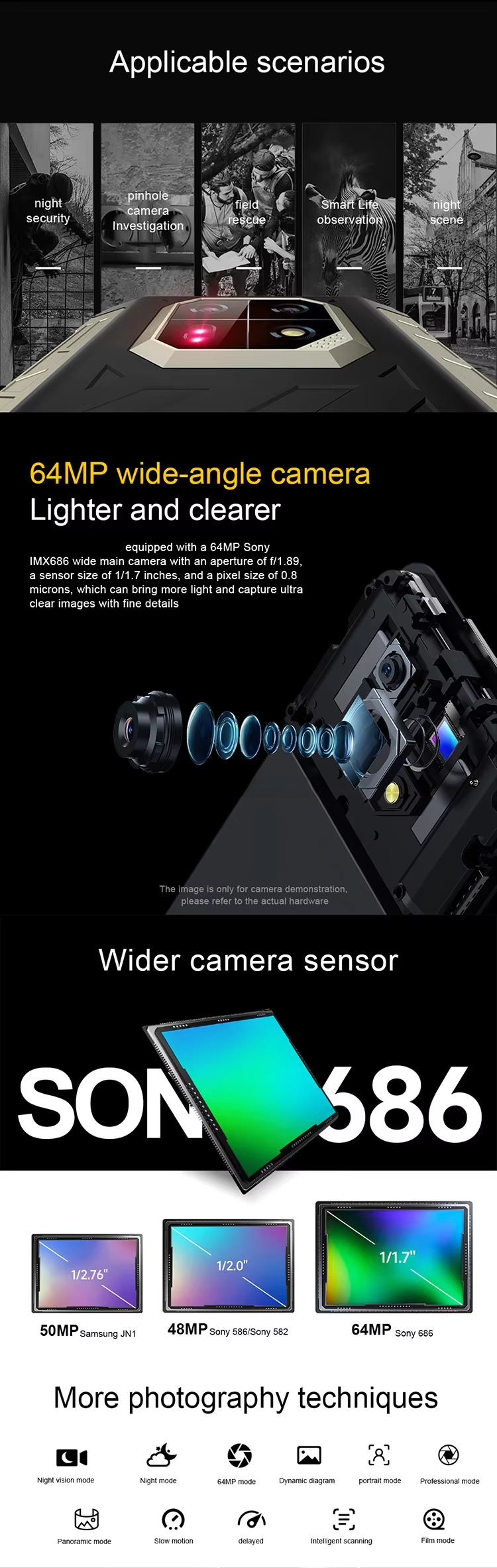 CS-A28 Rugged Cellphone Dual SIM Card 4G Gsm Mobile Phone Octa Core Ip68 Waterproof Smartphone
