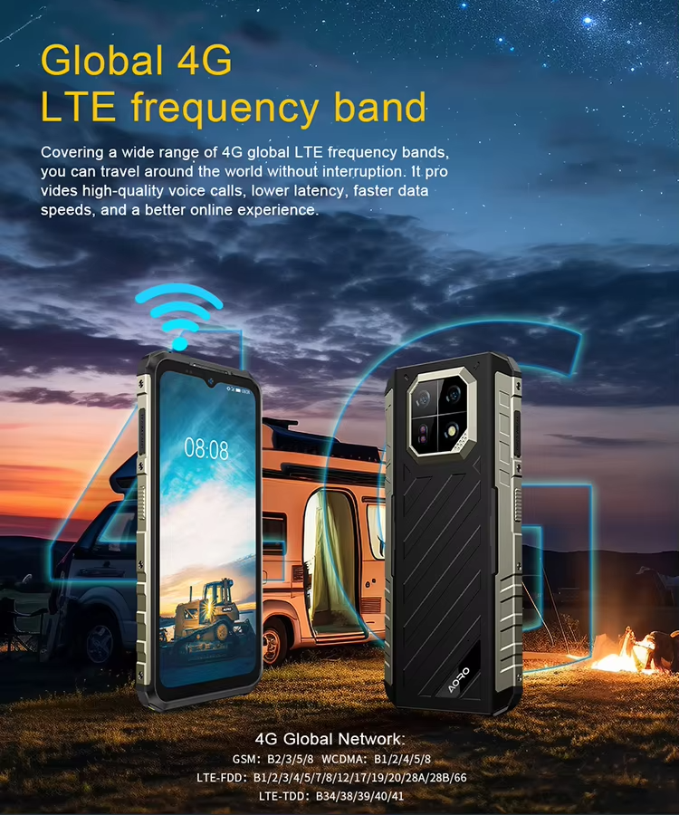 CS-A28 Rugged Cellphone Dual SIM Card 4G Gsm Mobile Phone Octa Core Ip68 Waterproof Smartphone