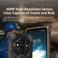 CS-A8-2026 IP68 IP69K Waterproof Shockproof Customize Industrial Rugged Phones 2026 New Version Android 15 8GB+128GB Dual SIM Mobile Phone