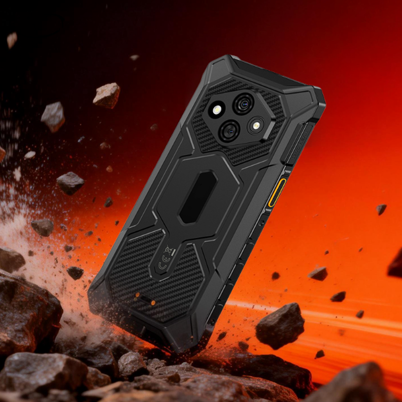 CS-A8-2026 IP68 IP69K Waterproof Shockproof Customize Industrial Rugged Phones 2026 New Version Android 15 8GB+128GB Dual SIM Mobile Phone