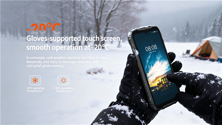 CS-M3-2026 Waterproof Industrial Mobile Phone NFC IP68 Rugged Smartphone Android 15 2026 New Version 10000mAh with Dual Standby