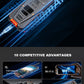 CS-M5 5G Octa Core Rugged Mobile Phone Android 12 Ip68 LCD Display Octa Core CDMA IP68 Waterproof Shockproof NFC Walkie Talkie