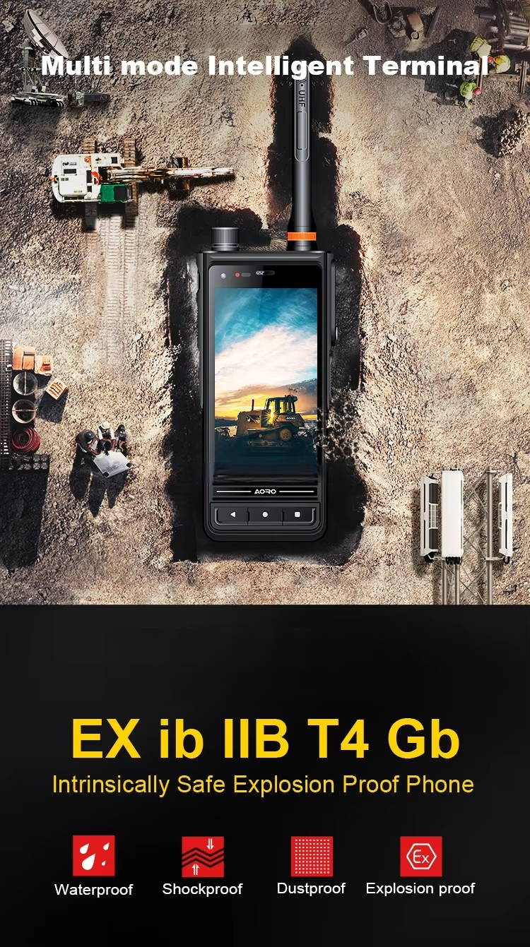 CS-M6 Octa-core Handheld Walkie Talkie Long Range Transmitter Professional Radio Smart Phone