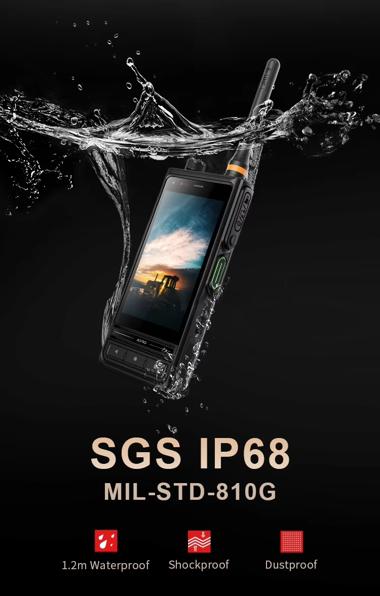 CS-M6 Octa-core Handheld Walkie Talkie Long Range Transmitter Professional Radio Smart Phone