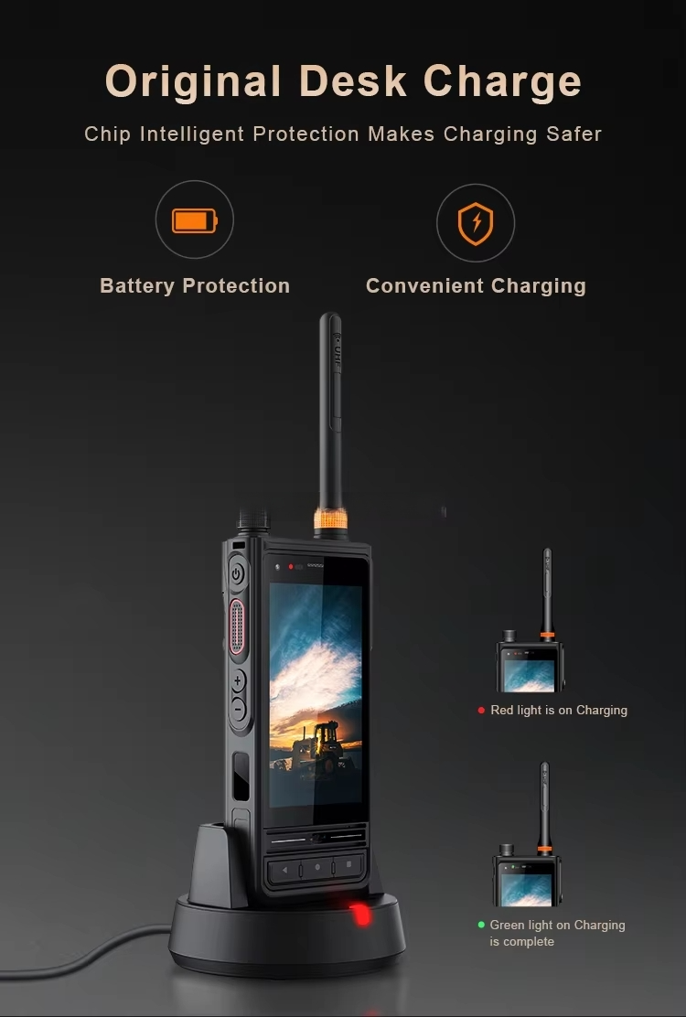 CS-M6 Octa-core Handheld Walkie Talkie Long Range Transmitter Professional Radio Smart Phone