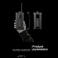 CS-M7 IP68 Rugged Phone Dustproof Waterproof Cellphones Night Vision Poc Uhf Radio Walkie Talkie Explosion-proof Android Smartphone