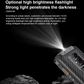 CS-M7 IP68 Rugged Phone Dustproof Waterproof Cellphones Night Vision Poc Uhf Radio Walkie Talkie Explosion-proof Android Smartphone