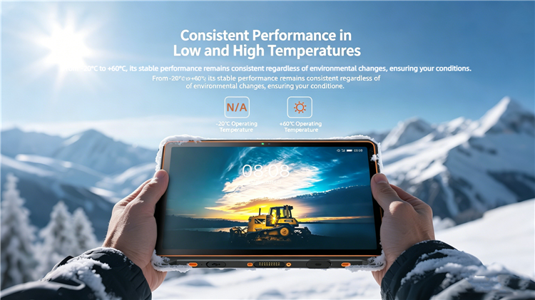 CS-P1100 11 Inch Rugged Tablet PC Waterproof Dustproof Dropproof 11000mAh GPS 5g Tablet IP68 Handheld Tablet PC