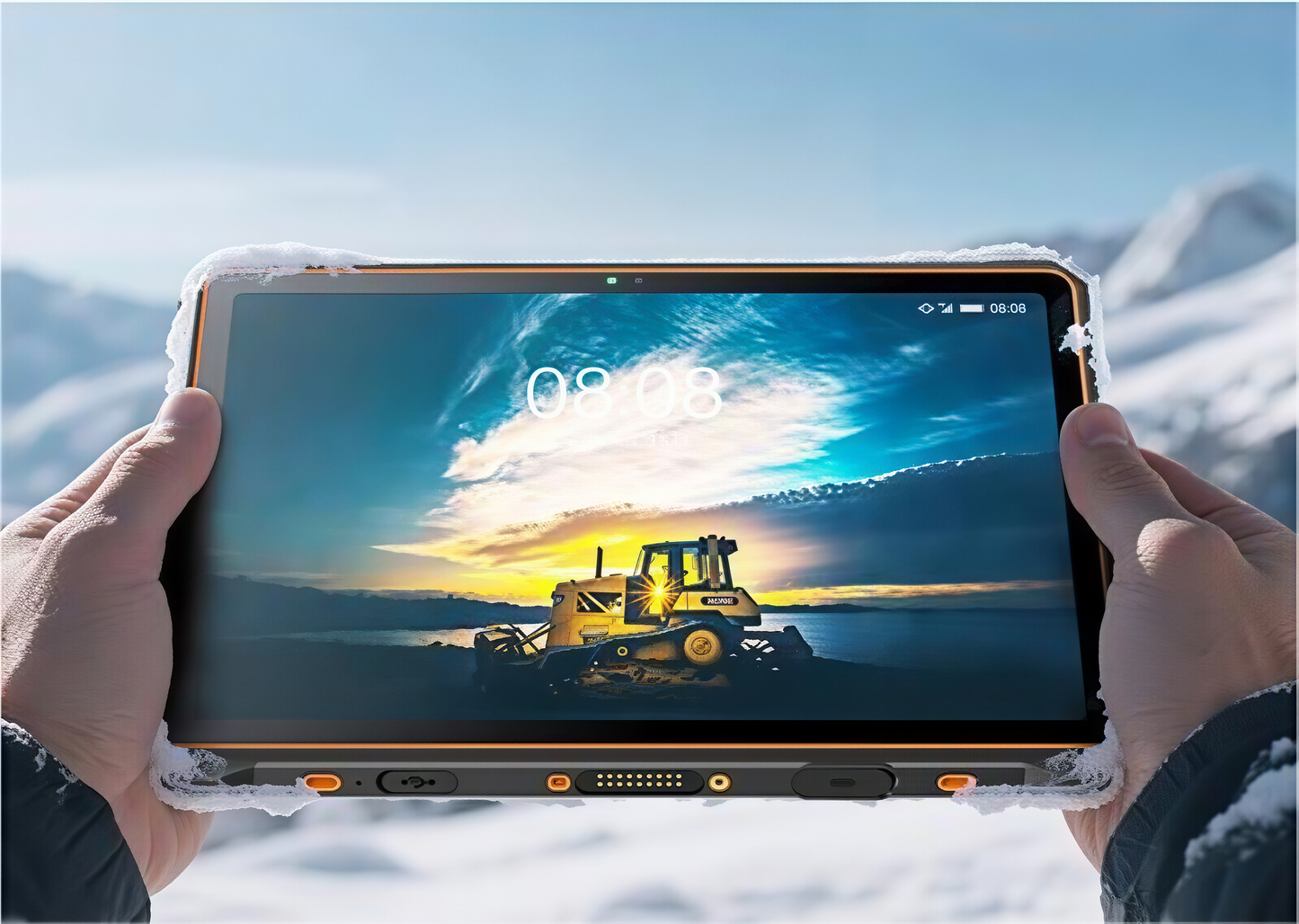 CS-P1100 11 Inch Rugged Tablet PC Waterproof Dustproof Dropproof 11000mAh GPS 5g Tablet IP68 Handheld Tablet PC