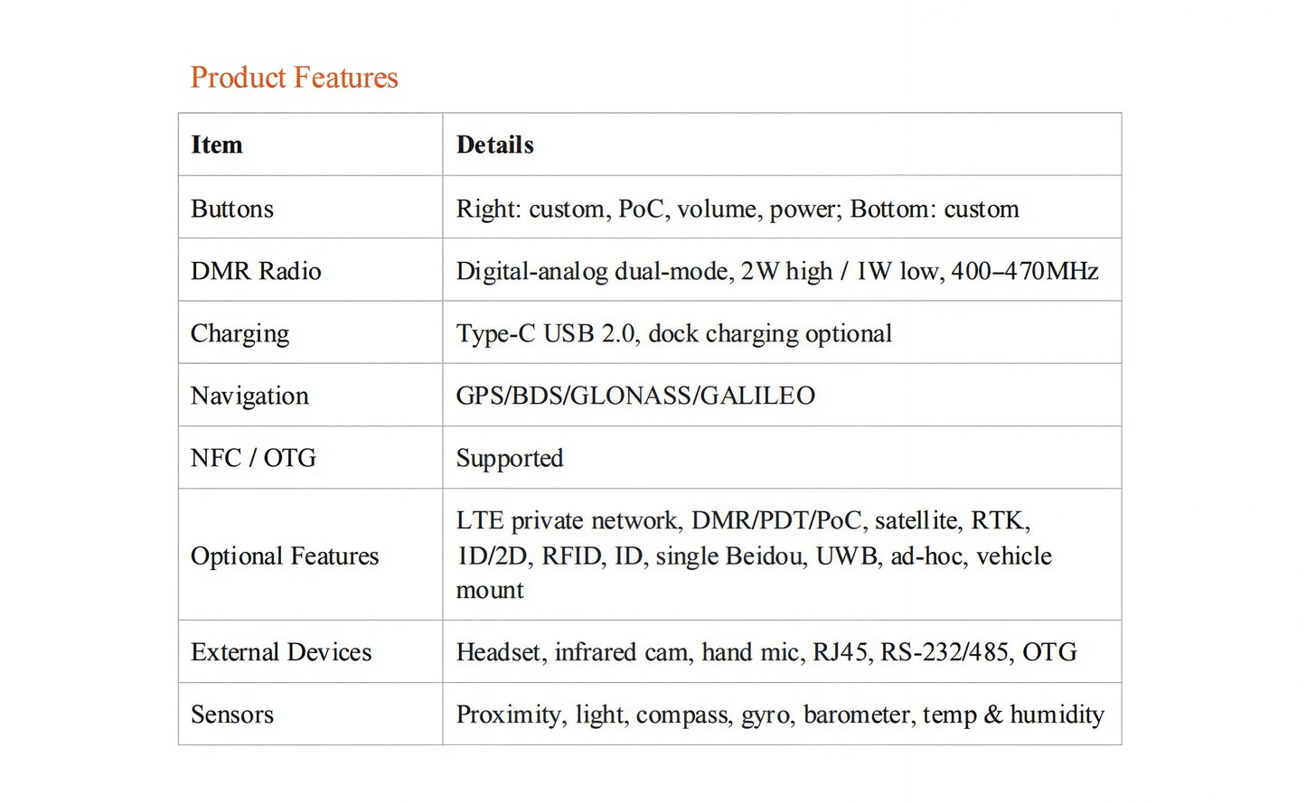 CS-P9000U Industrial Rugged Tablet PC Dropproof Anti-Dust Waterproof IP68 Poc Tablet