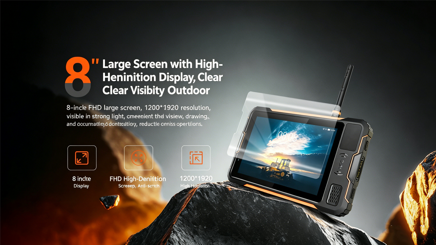 CS-P9000U Industrial Rugged Tablet PC Dropproof Anti-Dust Waterproof IP68 Poc Tablet
