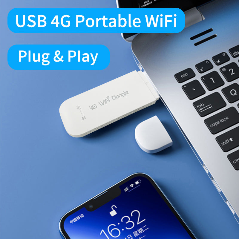 Croskylink CS-UFI1601 Mobile Portable Wireless WiFi 150Mbps Hotspot 4G Router USB Dongle 4G LTE WiFi USB Dongle