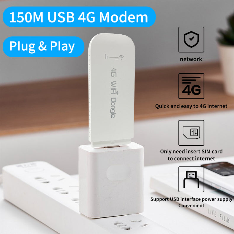 Croskylink CS-UFI1601 Mobile Portable Wireless WiFi 150Mbps Hotspot 4G Router USB Dongle 4G LTE WiFi USB Dongle