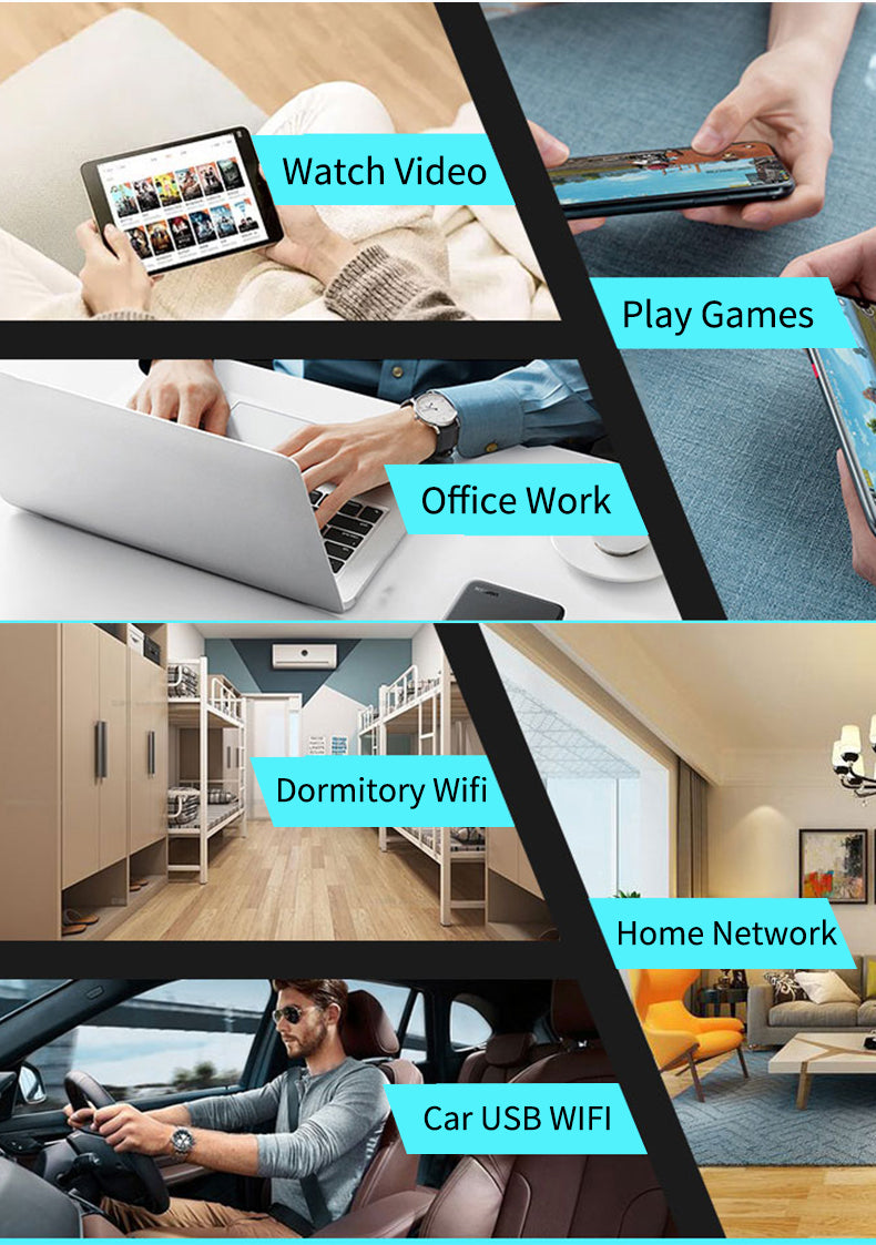 Croskylink CS-UFI1601 Mobile Portable Wireless WiFi 150Mbps Hotspot 4G Router USB Dongle 4G LTE WiFi USB Dongle