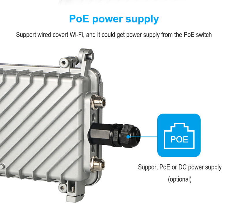 Croskylink CS-WE1026-H Poe Power Supply SIM Card Slot 4G LTE Router Industrial Grade Outdoor Waterproof Wireless WiFi Router