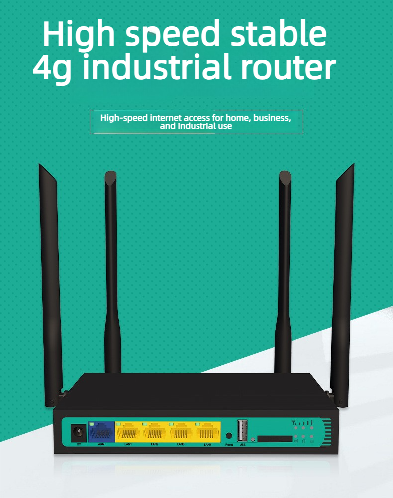 Croskylink CS-WE2416 4G SIM Card Router Industrial High-Speed Wall-Penetrating 300 Mbps Smart Watchdog Wireless Routers