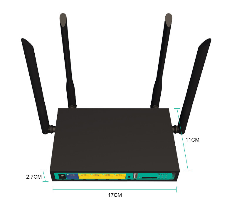 Croskylink CS-WE2416 4G SIM Card Router Industrial High-Speed Wall-Penetrating 300 Mbps Smart Watchdog Wireless Routers