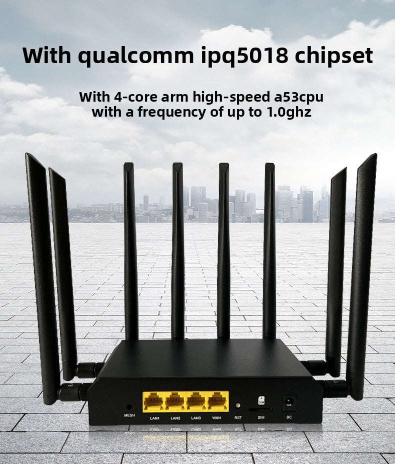 Croskylink CS-Z5001AX-M2-T 5g SIM Card Router Industrial Full-Network Gigabit Dual-Band Smart Ipq5018 Wireless WiFi6 Manufacturer