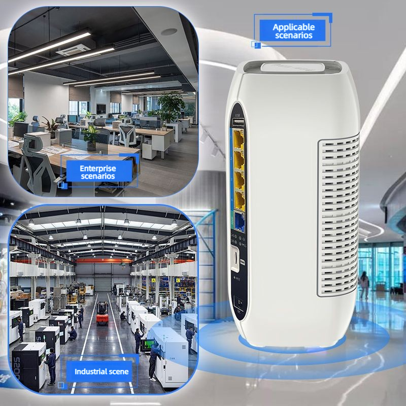 Croskylink CS-Z8106AX-M2-S Industrial-Grade 5g CPE SIM Card-Insert Router with Gigabit Dual-Core CPU Intelligent Enterprise Office WiFi 6 Router