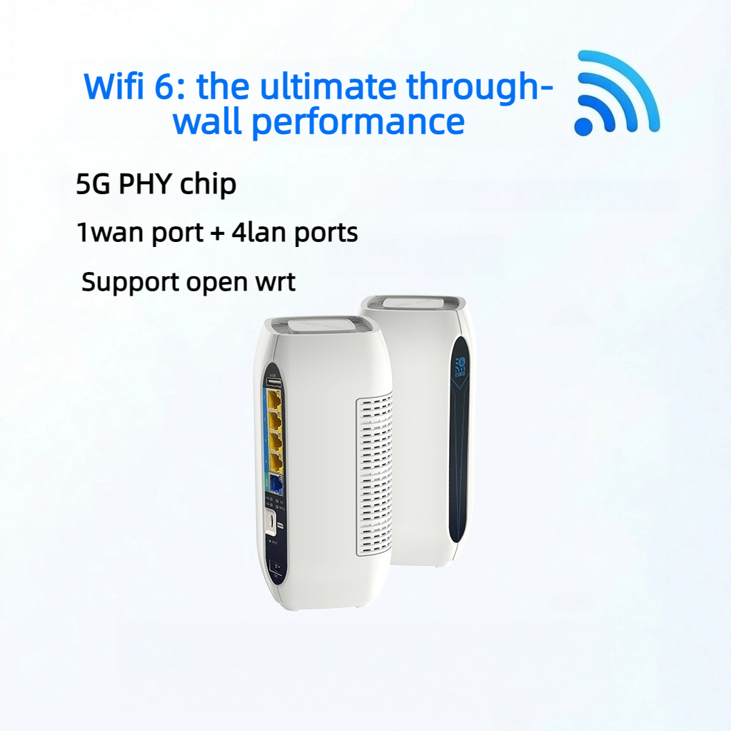 Croskylink CS-Z8106AX-M2-S Industrial-Grade 5g CPE SIM Card-Insert Router with Gigabit Dual-Core CPU Intelligent Enterprise Office WiFi 6 Router
