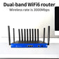 Croskylink CS-Z8109AX-M2-T-PSE Industrial 5g Openwrt Router SIM Card M2 Slot WiFi Router 3000Mbps Poe out Dual Band LTE Routers