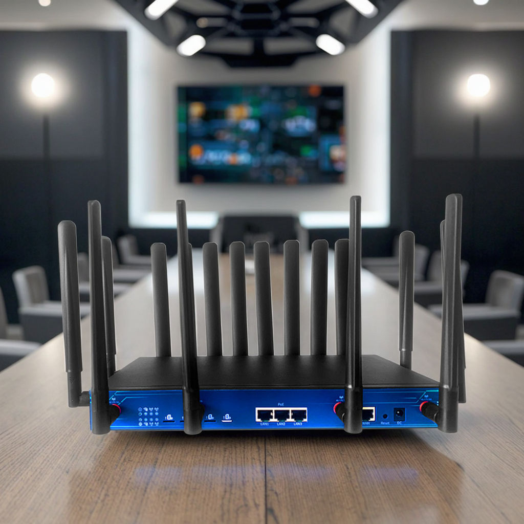 Croskylink CS-Z8109AX-M2-T-PSE Industrial 5g Openwrt Router SIM Card M2 Slot WiFi Router 3000Mbps Poe out Dual Band LTE Routers