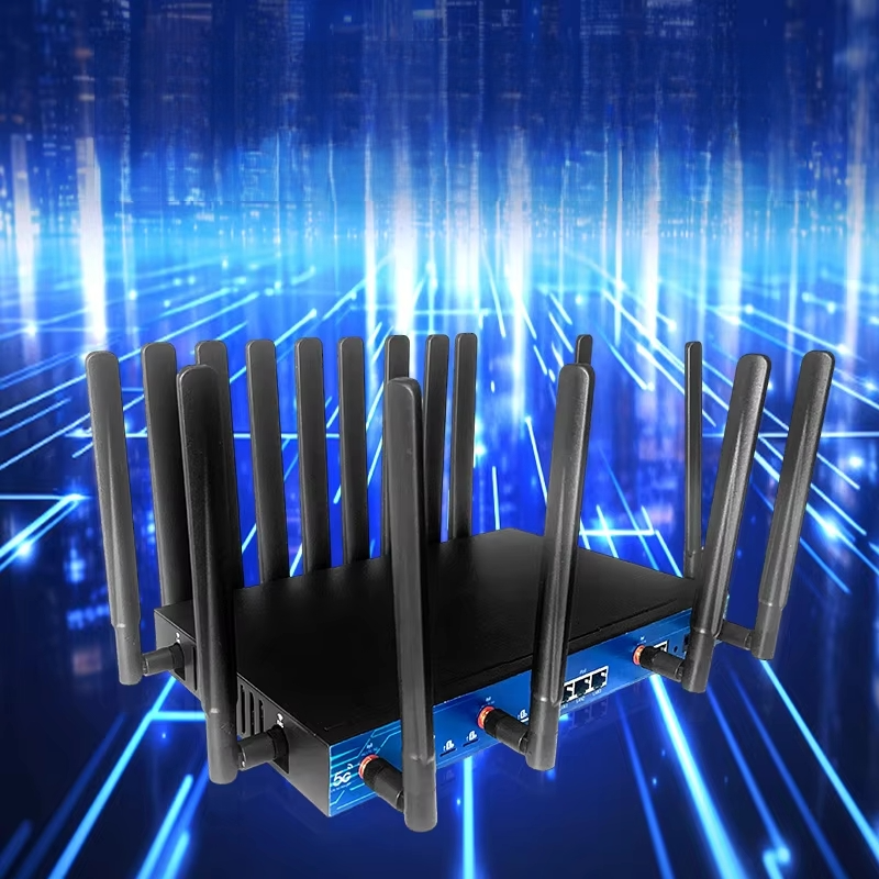 Croskylink CS-Z8109AX-M2-T-PSE Industrial 5g Openwrt Router SIM Card M2 Slot WiFi Router 3000Mbps Poe out Dual Band LTE Routers
