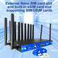 Croskylink CS-Z8109AX-M2-T-PSE Industrial 5g Openwrt Router SIM Card M2 Slot WiFi Router 3000Mbps Poe out Dual Band LTE Routers