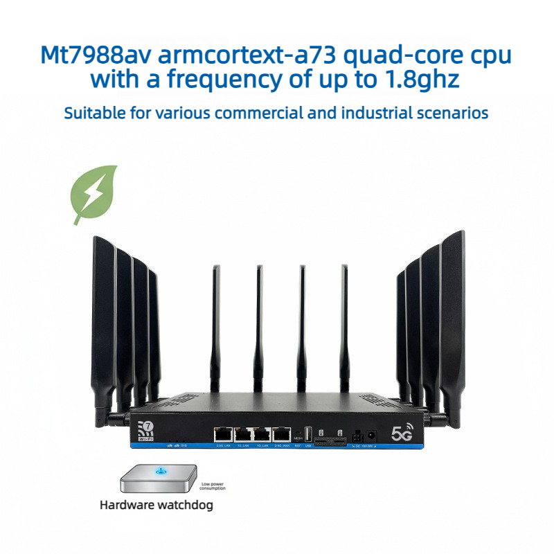 Croskylink CS-Z8806BE-M2-T Customized WiFi 7 Router Industrial Dual 5g Tri-Band Mobile Communication 19gbps Wireless Wi-Fi Router