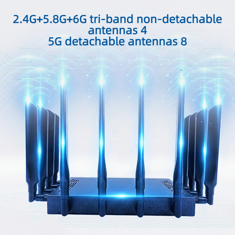 Croskylink CS-Z8806BE-M2-T Customized WiFi 7 Router Industrial Dual 5g Tri-Band Mobile Communication 19gbps Wireless Wi-Fi Router