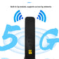 Croskylink CSCPE2001 5g CPE Router with Full Gigabit Wireless WiFi 6, High-Speed Phy Chip, Suitable for Mobile Live Streaming, Office and Home Use