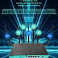 Croskylink CSWG1608 Industrial 5g Plug-in Router Gigabit Dual-Band High-Speed Dual-Core CPU Wireless WiFi6 Wall-Penetrating Router