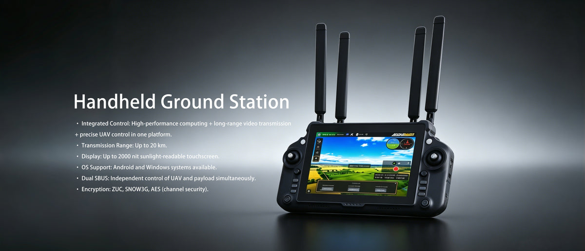 CroSkylink handheld ground station