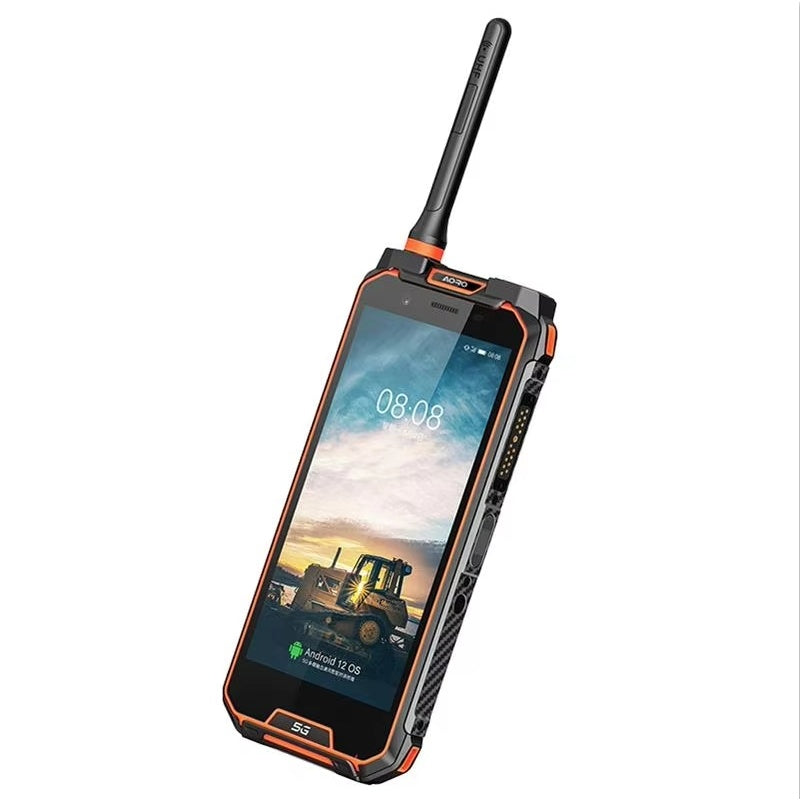 CS-M5 5G Octa Core Rugged Mobile Phone Android 12 Ip68 LCD Display Octa Core CDMA IP68 Waterproof Shockproof NFC Walkie Talkie