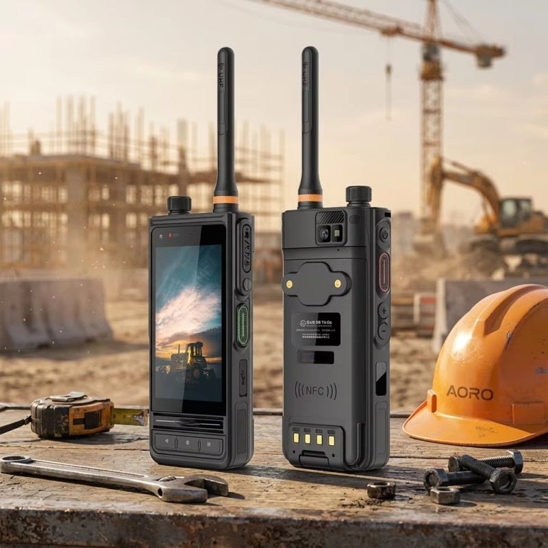 CS-M6 Octa-core Handheld Walkie Talkie Long Range Transmitter Professional Radio Smart Phone