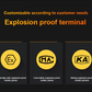 CS-M6 PRO DMR Explosion Proof Rugged Phone Radio Walkie Talkie 8g+256GB IP68 NFC Waterproof Phones