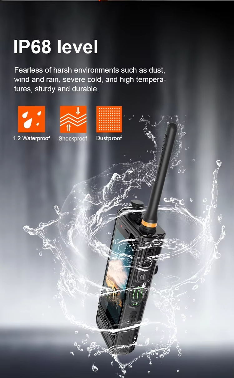 CS-M6 PRO DMR Explosion Proof Rugged Phone Radio Walkie Talkie 8g+256GB IP68 NFC Waterproof Phones
