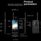 CS-M7 IP68 Rugged Phone Dustproof Waterproof Cellphones Night Vision Poc Uhf Radio Walkie Talkie Explosion-proof Android Smartphone