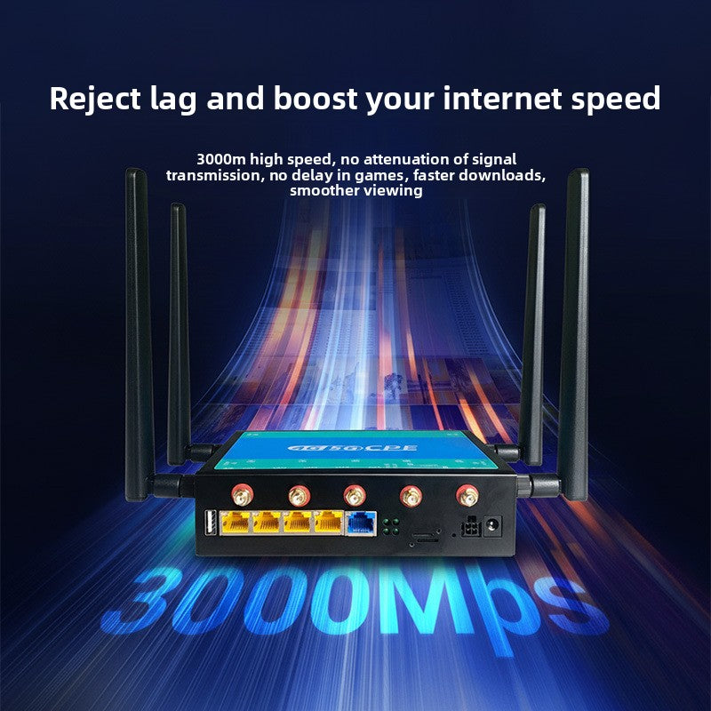 Croskylink CS-Z8106-M2-T Enterprise 5g SIM Card Router Mt7981b Solution, Dual-Core CPU, Gigabit Wireless WiFi 6 Router
